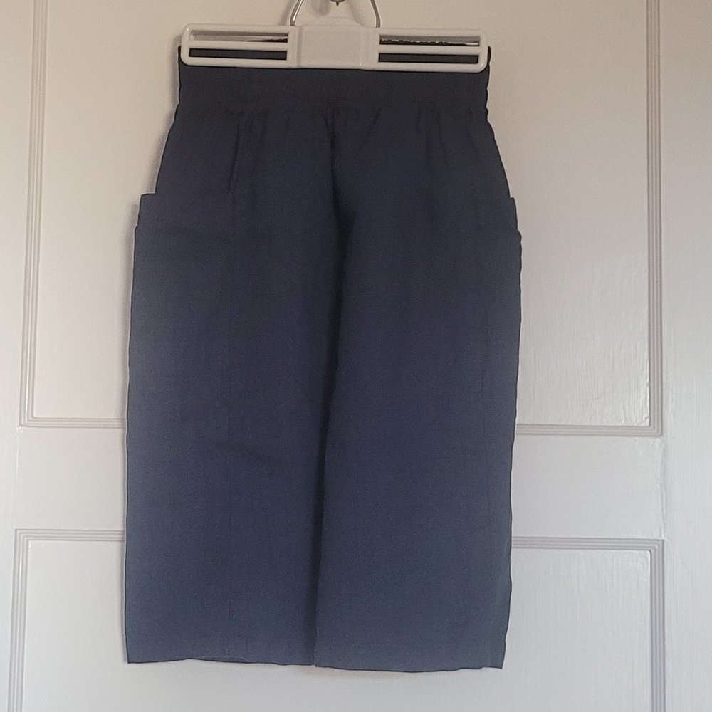 Conscious Clothing Cedar Skirt, Navy, S